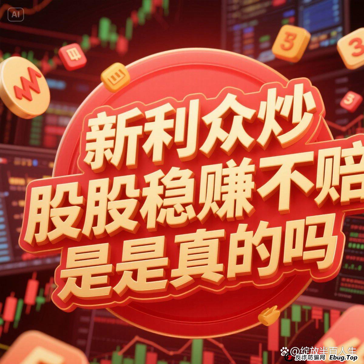 警惕！新利众 “稳赚不赔” 背后的炒股骗局，看似诱人的财富神话，实则是精心编织的投资陷阱。
